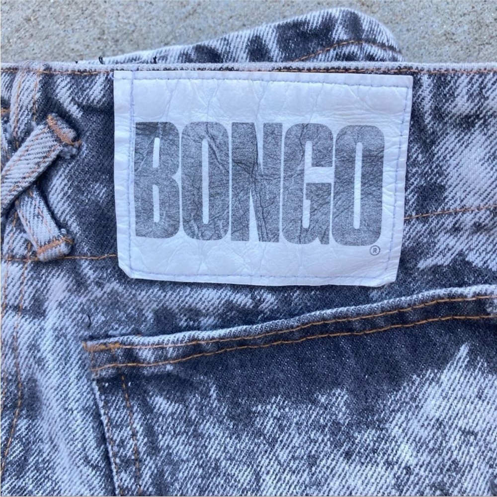 BONGO Denim Pencil Skirt in Washed Black - Picture 5 of 8